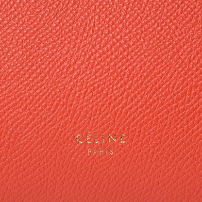 Celine Grained Calfskin Micro Belt Bag Coral 6 of 11
