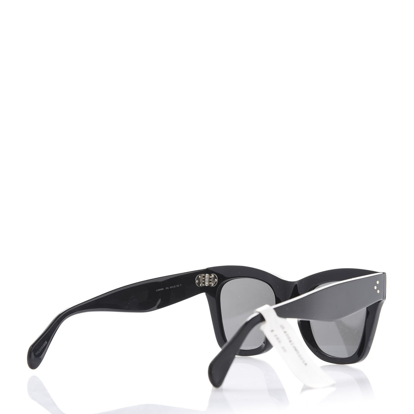 Acetate Crystal Cat Eye Sunglasses CL 4004IS Black