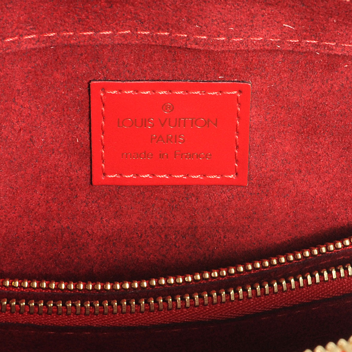 Louis Vuitton Epi Pont-Neuf Bag Red 6 of 7