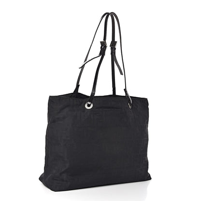 Fendi Zucca Tote Black 3 of 10