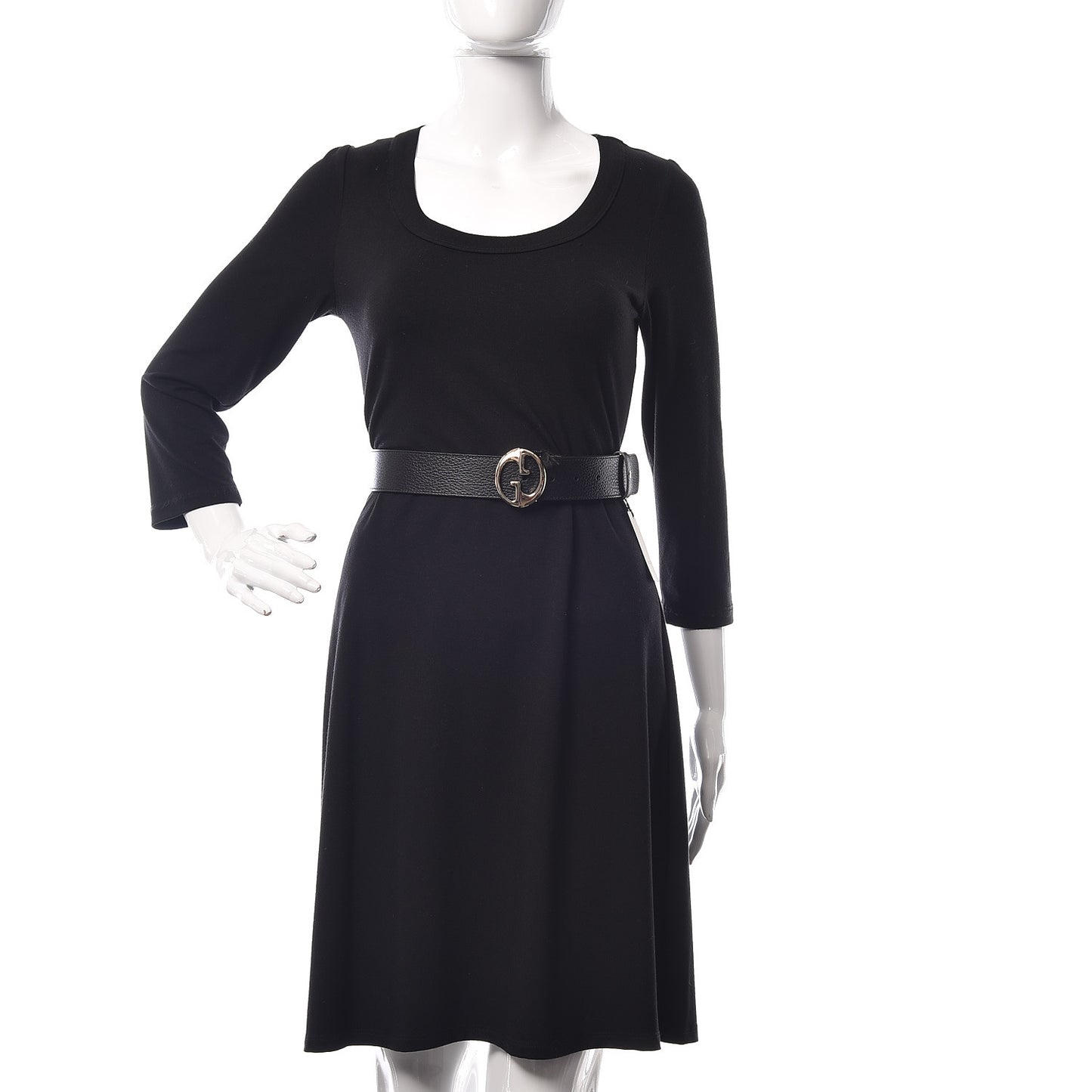 Dollar Calfskin 1973 Reversible Belt 80 32 Black Deep Cobalt