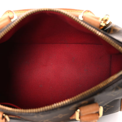Louis Vuitton Monogram Speedy Bandouliere 20 Black 5 of 11
