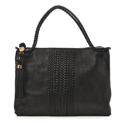 Gucci Calfskin Handmade Medium Shoulder Bag Black 1 of 9