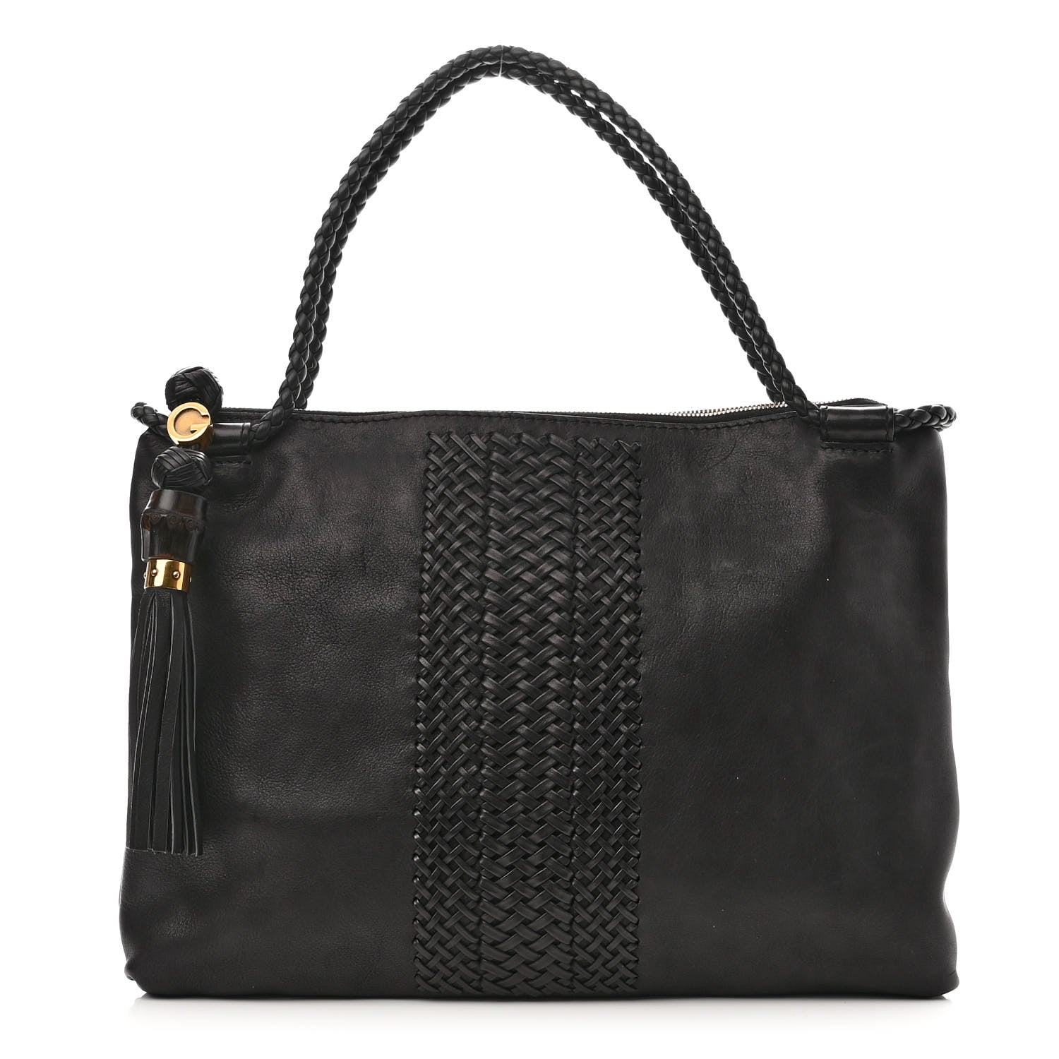 Gucci Calfskin Handmade Medium Shoulder Bag Black 1 of 9