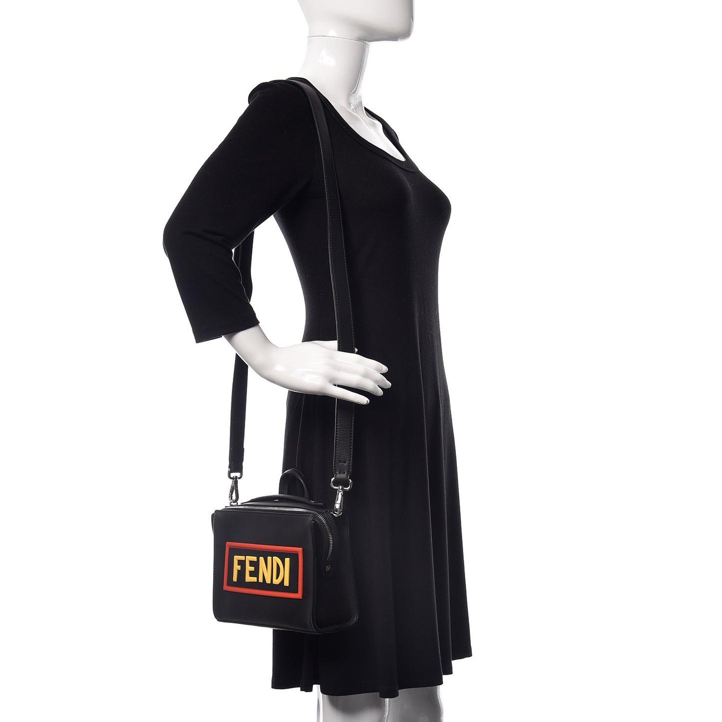 Vitello Grace Vocabulary Mini Lui Bag Black