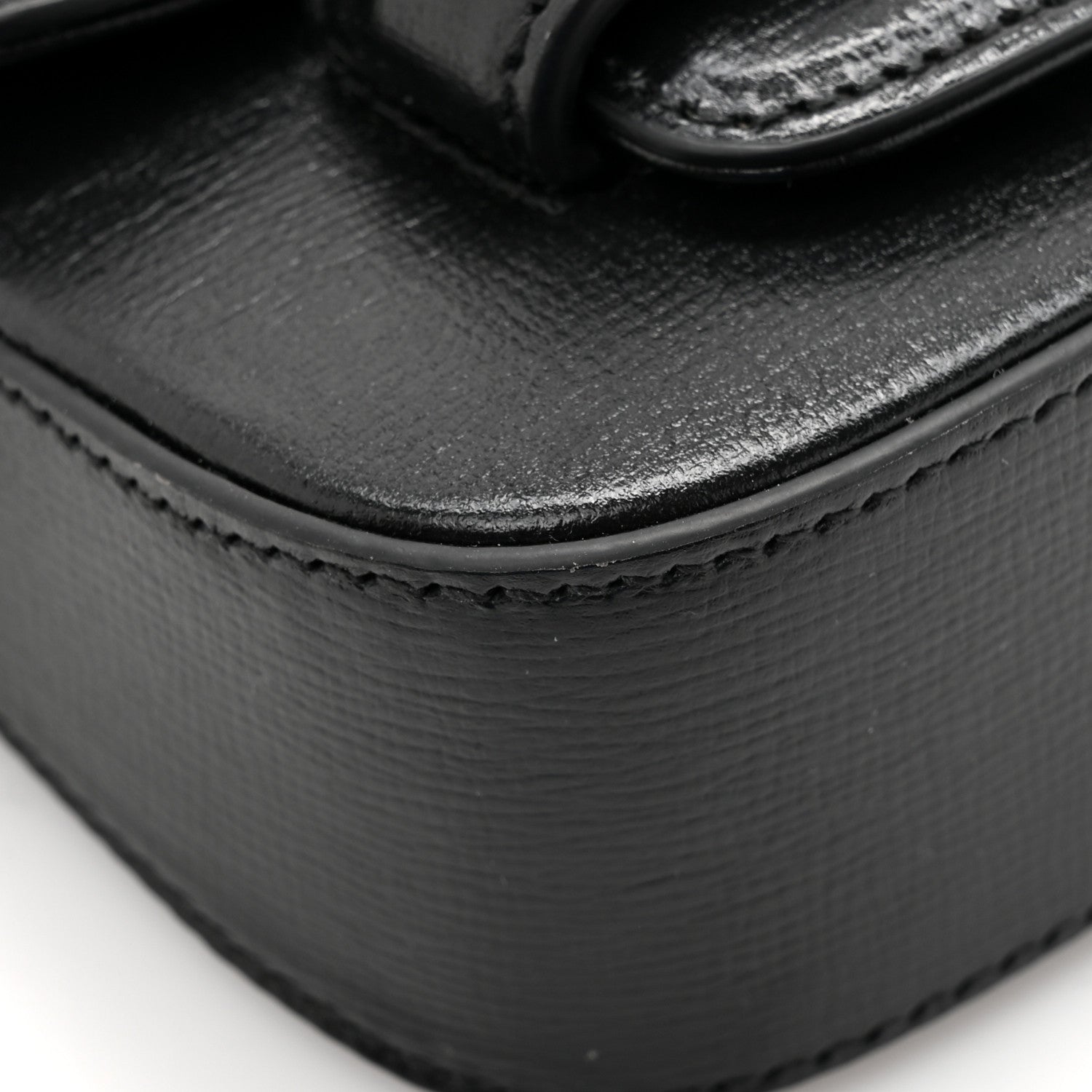 Gucci Azalea Calfskin Web Horsebit 1955 Wallet On Strap Black 11 of 12