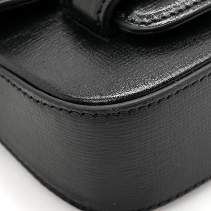 Gucci Azalea Calfskin Web Horsebit 1955 Wallet On Strap Black 11 of 12