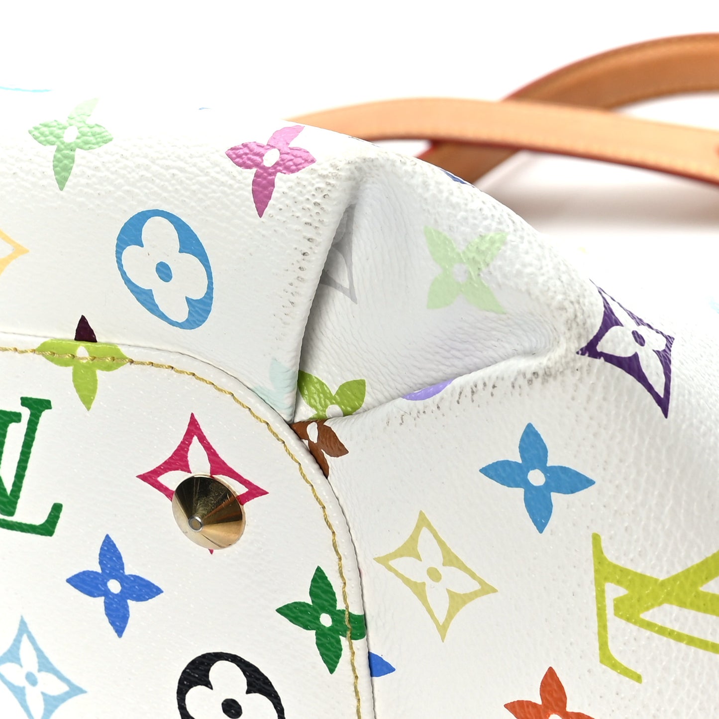 Monogram Multicolor Annie MM White