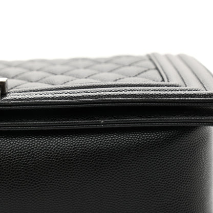 Chanel Caviar Quilted New Medium Boy Flap Black 11 of 11