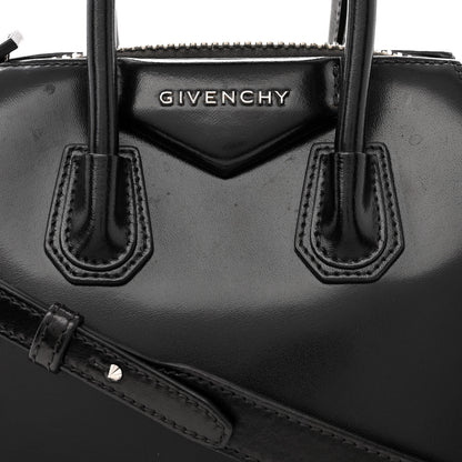 Givenchy Shiny Lord Calfskin Mini Antigona Black 8 of 11