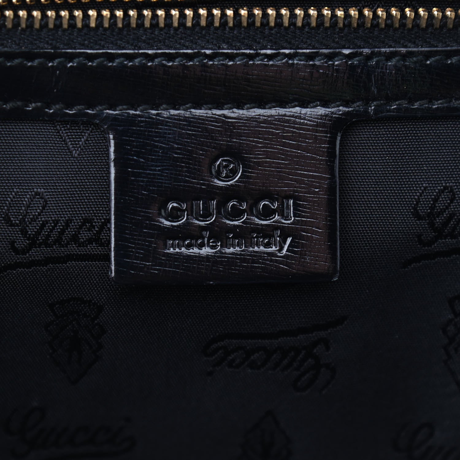 Gucci Dialux Pop Bamboo Top Handle Tote Black 6 of 9