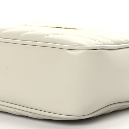 Saint Laurent Calfskin Matelasse Monogram Lou Camera Bag Blanc Vintage 8 of 8