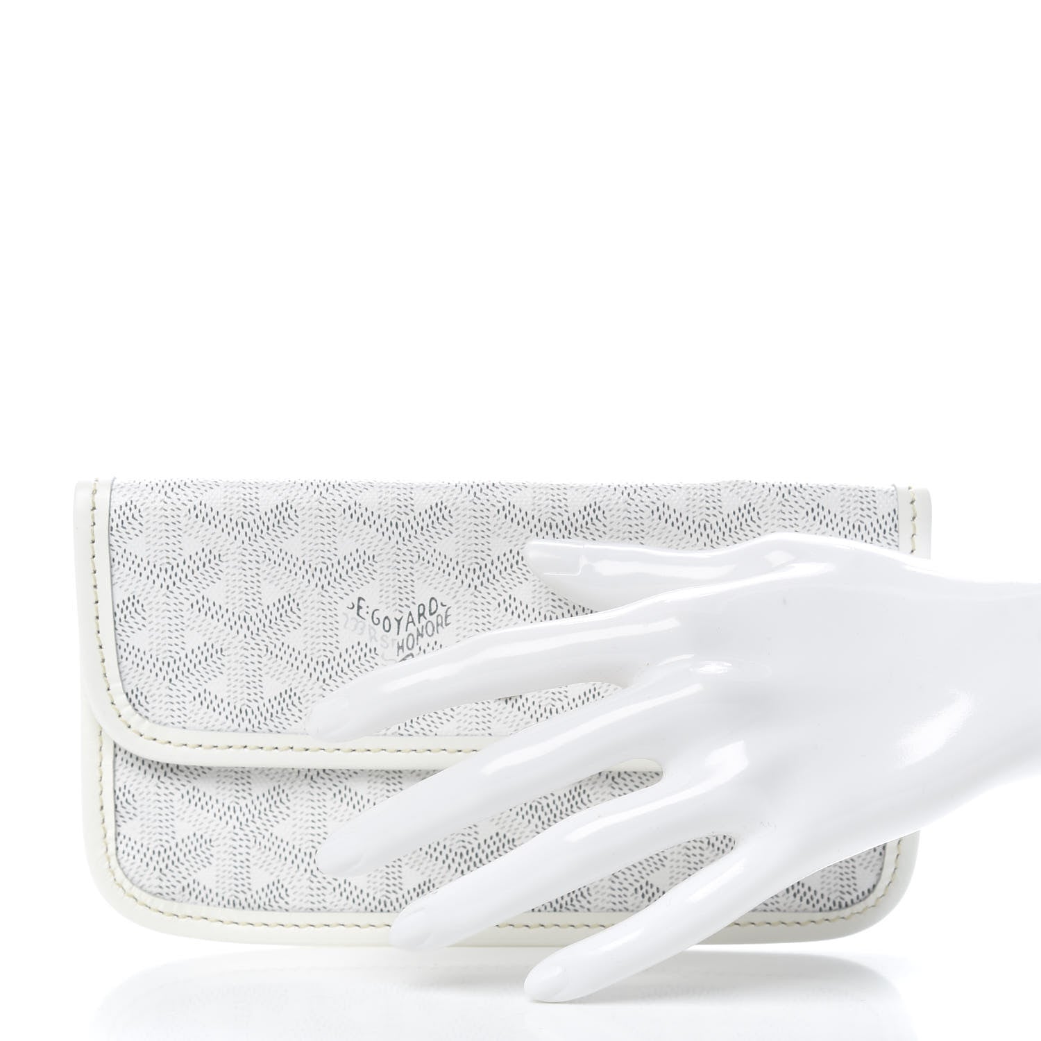 Goyard Goyardine Pouch White 2 of 6