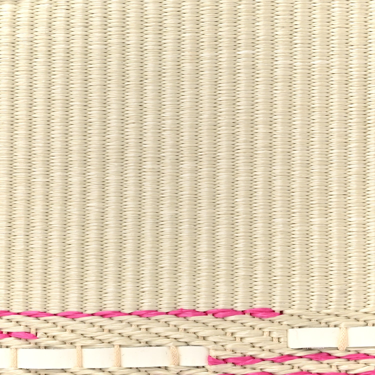 Christian Dior Raffia Medium Lady Dior Pink 8 of 14