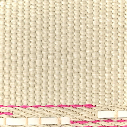 Christian Dior Raffia Medium Lady Dior Pink 8 of 14