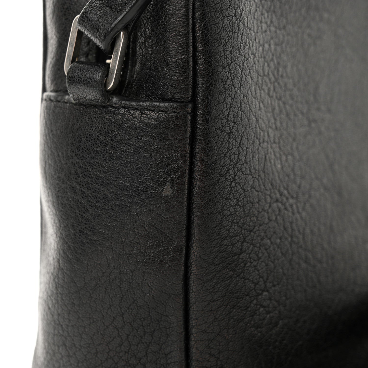 Saint Laurent Lambskin Monogram Small Lou Camera Bag Black 12 of 15
