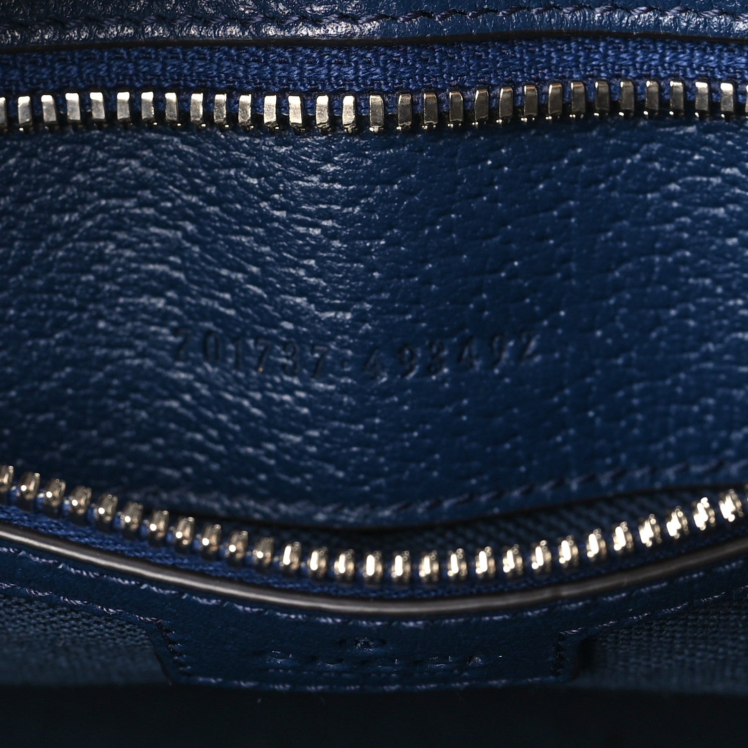 Gucci Canvas Web Interlocking GG Canvas Tote Navy 7 of 9