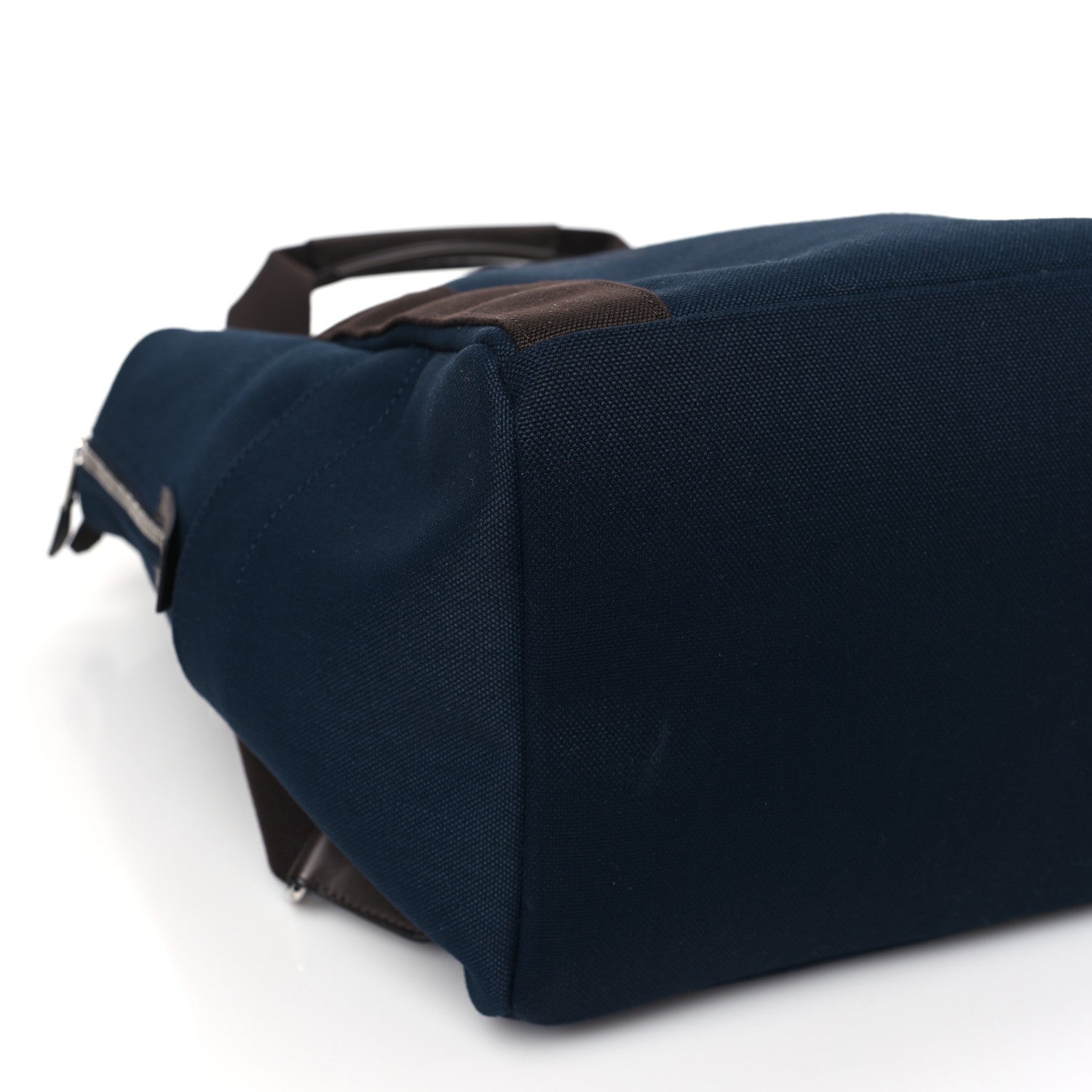 Hermes Toile Groom School Backpack Bleu Navy Feu 7 of 9