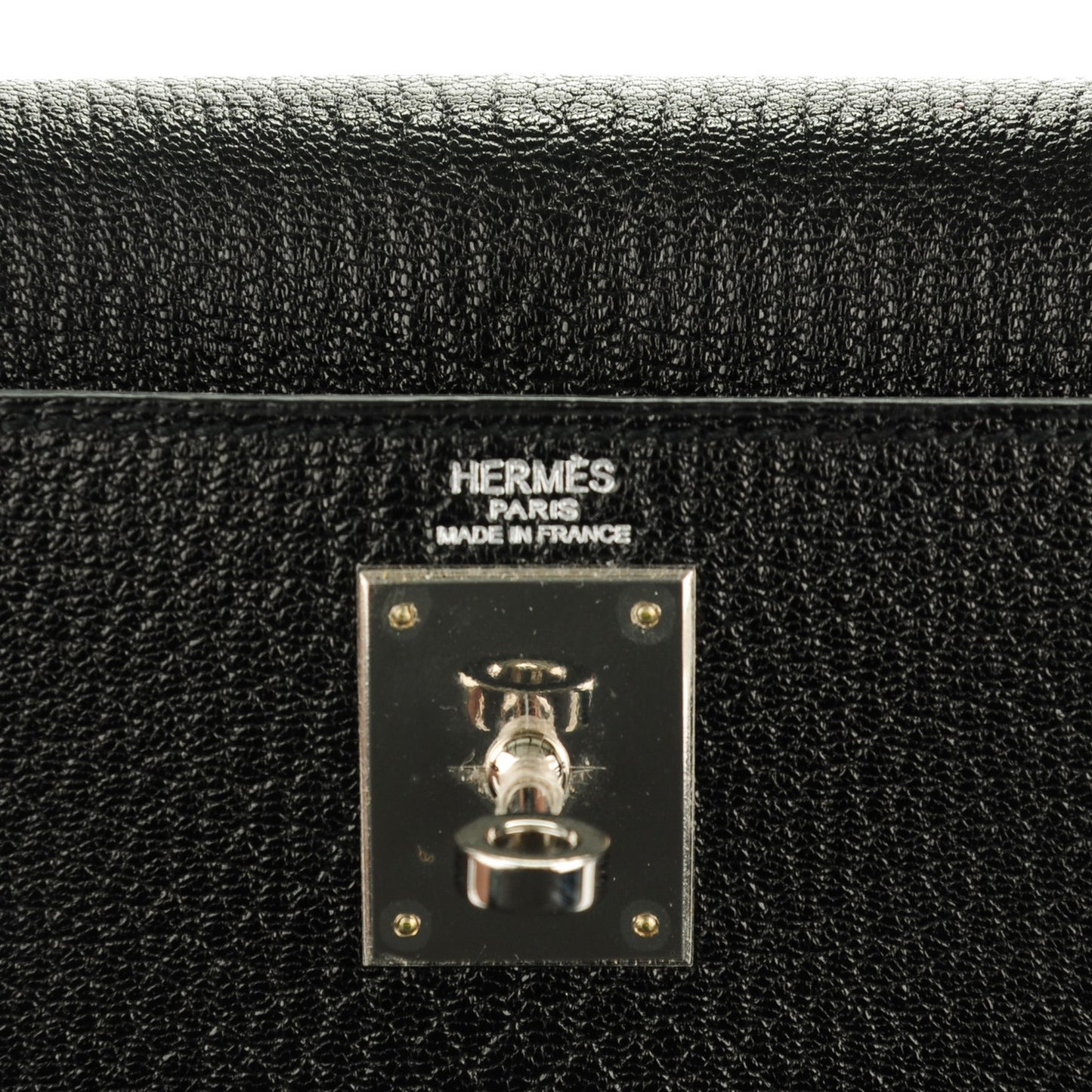 Chevre de Coromandel Kelly Sellier 28 Black