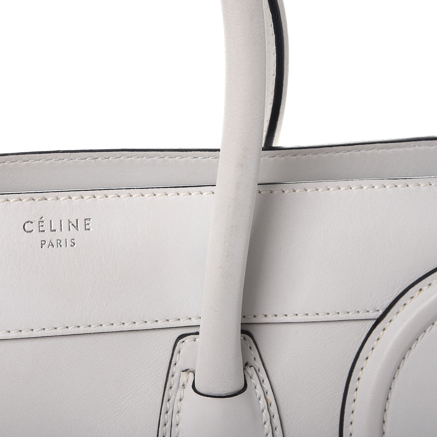Celine Smooth Calfskin Mini Luggage Lune 11 of 22