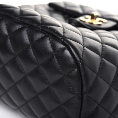 Chanel Lambskin Quilted Small Urban Spirit Backpack Black 10 of 12