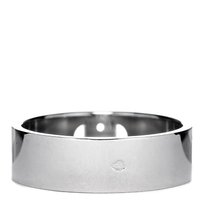 Hermes 18K White Gold Diamond PM H D'Ancre Ring 51 5.75 3 of 5