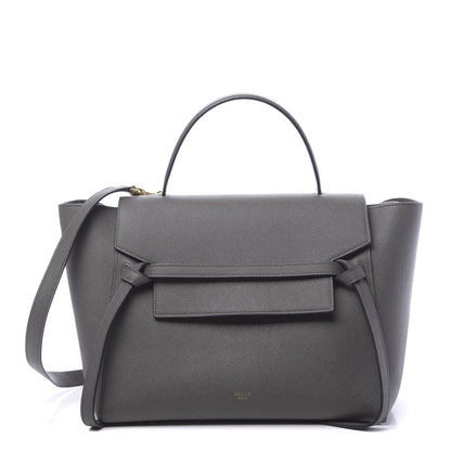 Celine Grained Calfskin Mini Belt Bag Grey 1 of 11