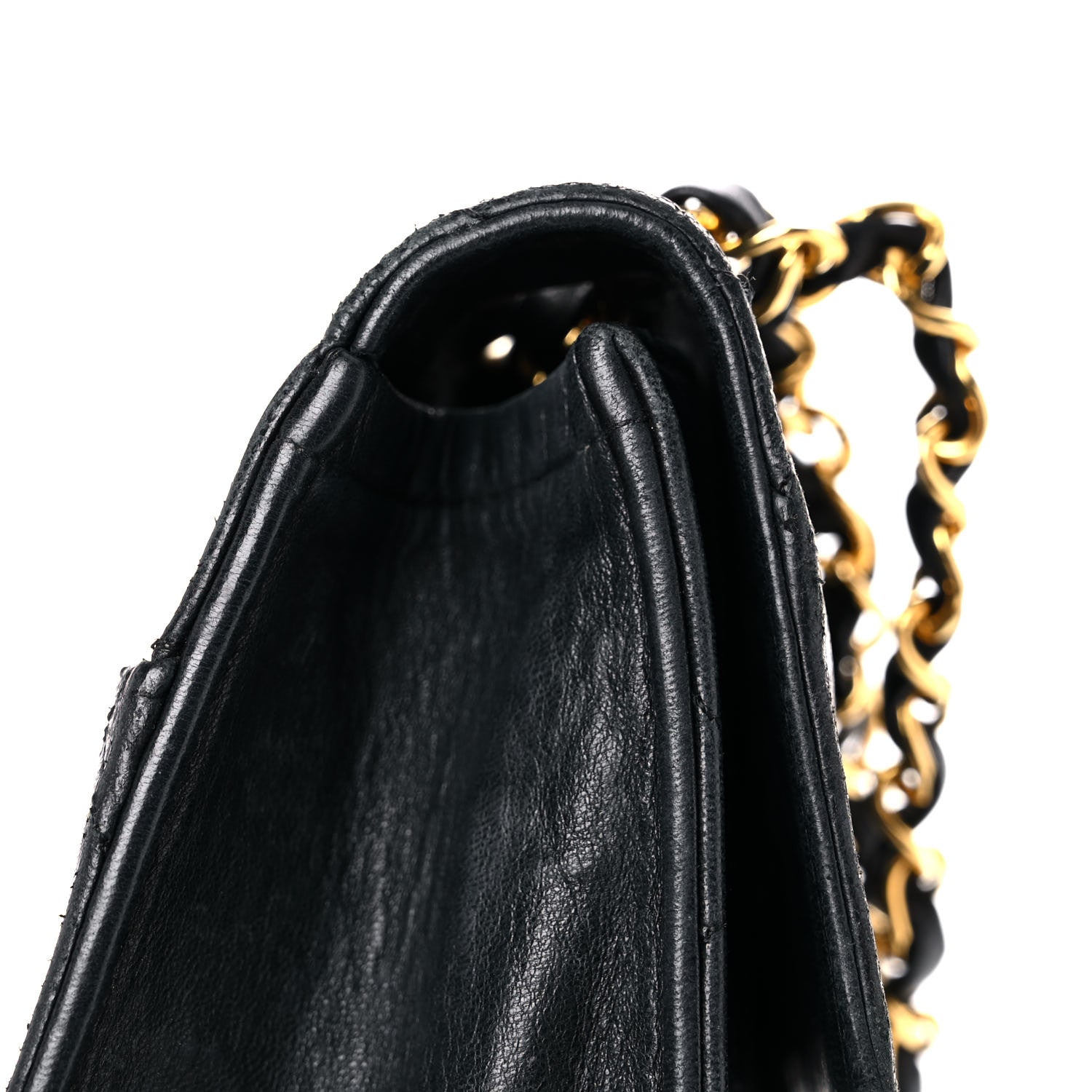 Chanel Lambskin Quilted Reissue Flap Black 22 of 25