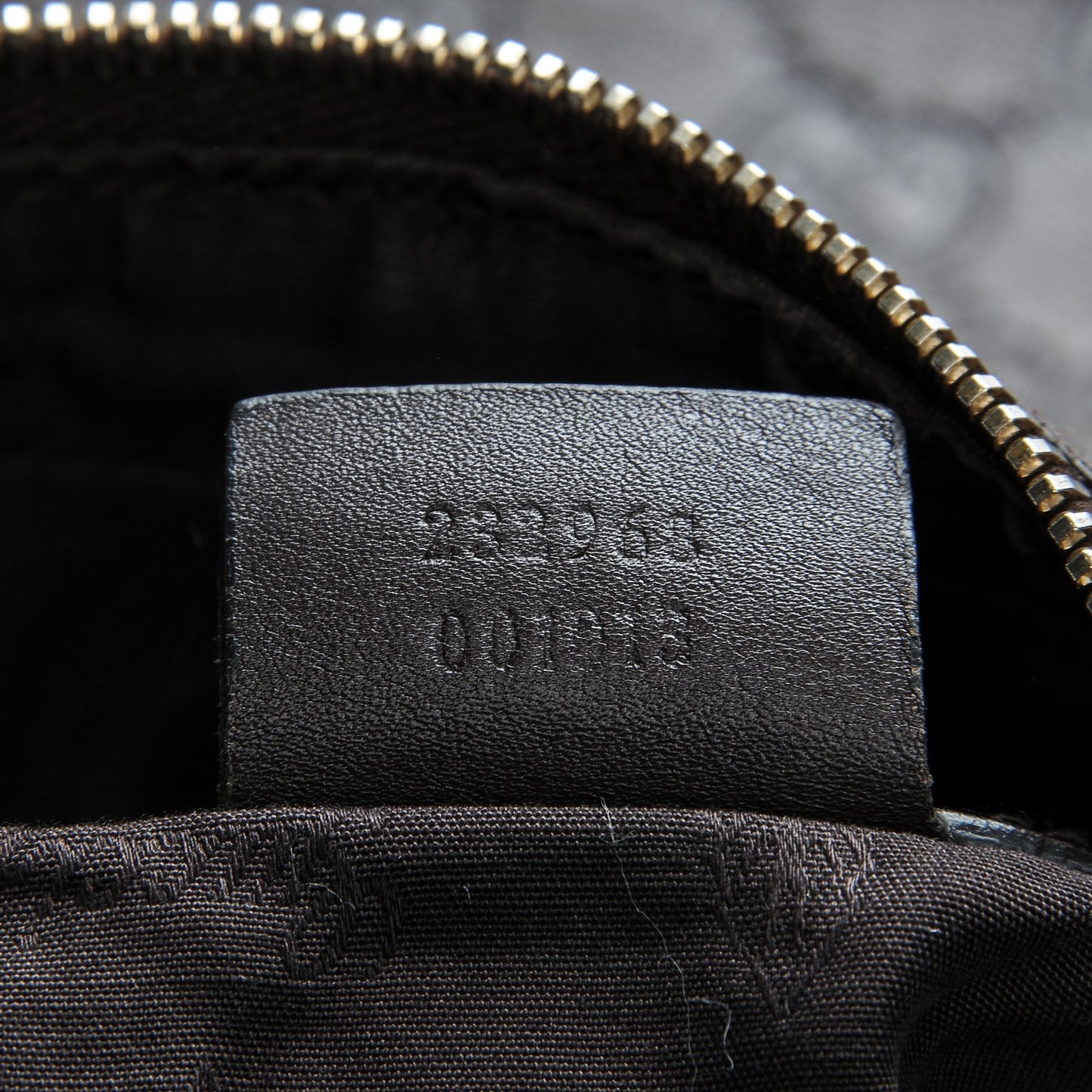 Guccissima Medium Horsebit Tassel Shoulder Bag Dark Brown