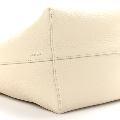 The Row Grained Calfskin Medium N/S Hook Tote Ivory 8 of 9