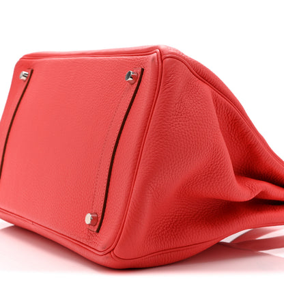 Hermes Togo BIRKIN 35 Rouge Pivoine 10 of 10