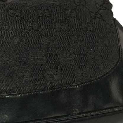 Gucci Monogram Small Jackie O Hobo Black 17 of 33