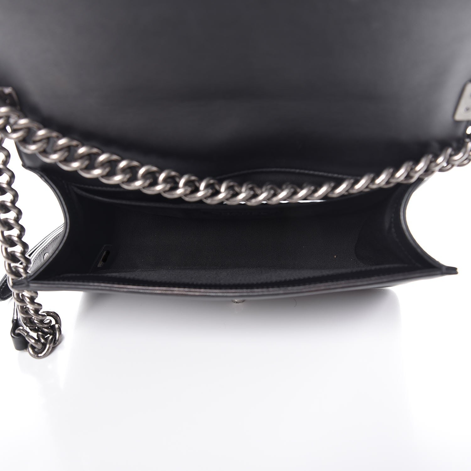 Chanel Calfskin Quilted Medium Boy Flap Black 5 of 8