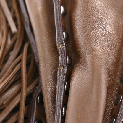 Prada Gaufre Tassel Tote Bag Brown 25 of 34