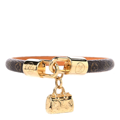 Louis Vuitton Monogram Speedy Charm Bracelet 1 of 5