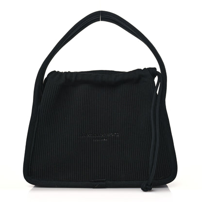 Alexander Wang Ribbed Knit Small Ryan Bag Black 1 of 8