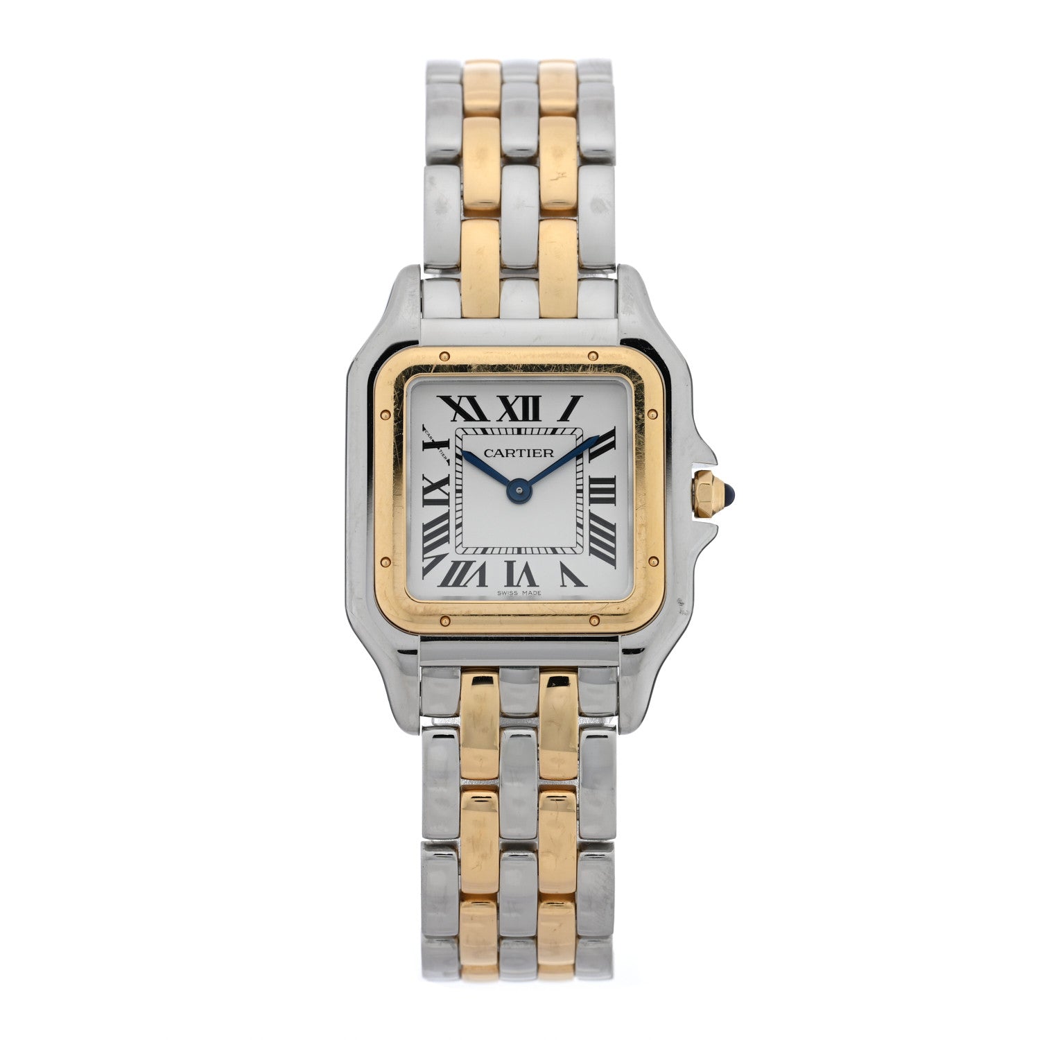 Cartier Stainless Steel 18K Yellow Gold 27mm Panthere Quartz Watch 1 of 5