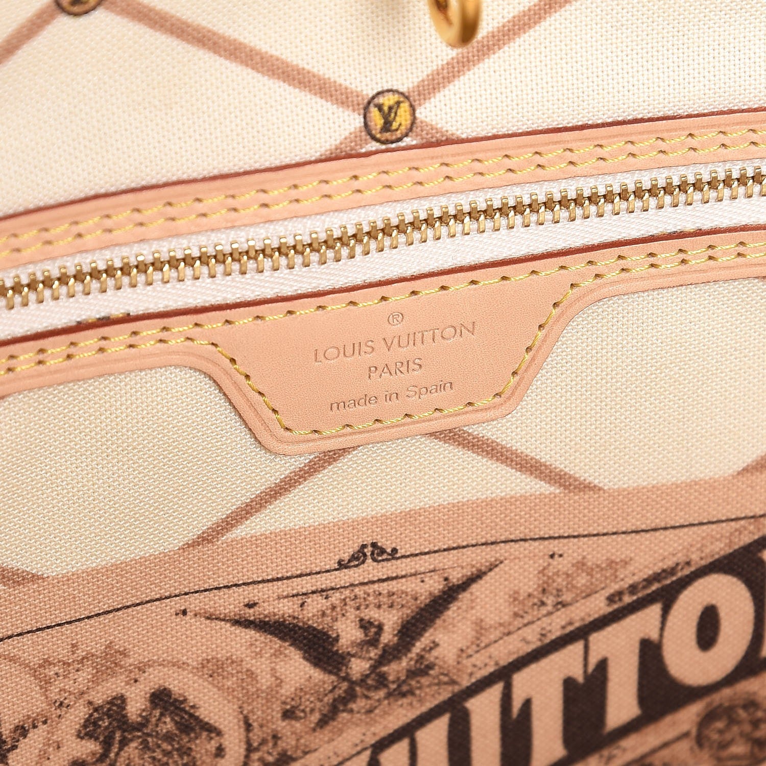 Louis Vuitton Damier Azur Summer Trunks Miami Neo Neverfull MM 7 of 8