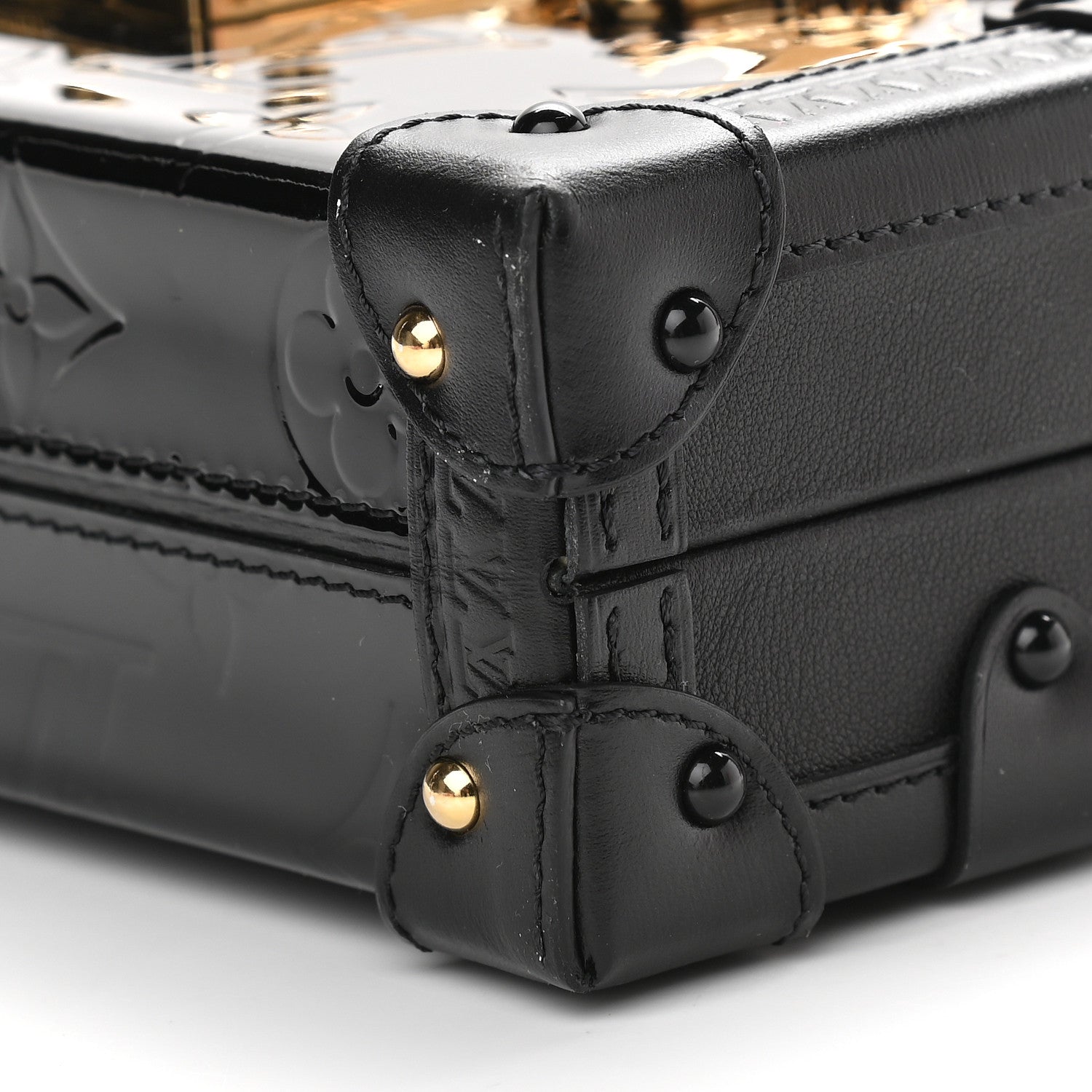 Louis Vuitton Vernis Petite Malle Black 8 of 10