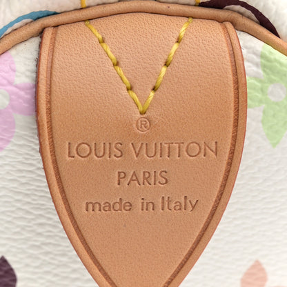 Louis Vuitton Monogram Multicolor Speedy 30 White 6 of 11