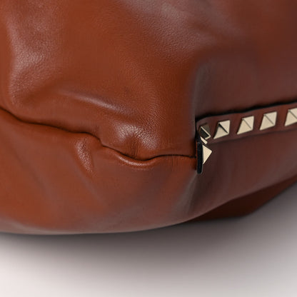 Valentino Garavani Calfskin Rockstud Hobo Selleria 10 of 11