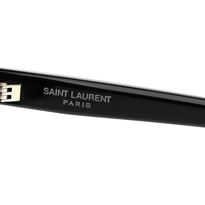 Saint Laurent Acetate Round Sunglasses SLM15 Black 5 of 8