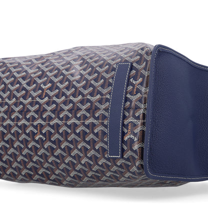 Goyard Goyardine Sac Hardy Pet Carrier PM Navy 4 of 12