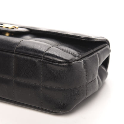 Chanel Lambskin Quilted Mini Chocolate Bar Flap Black 10 of 12