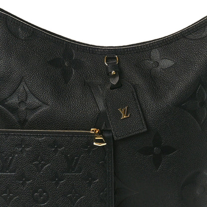 Louis Vuitton Empreinte Monogram Giant Carryall MM Black 8 of 12