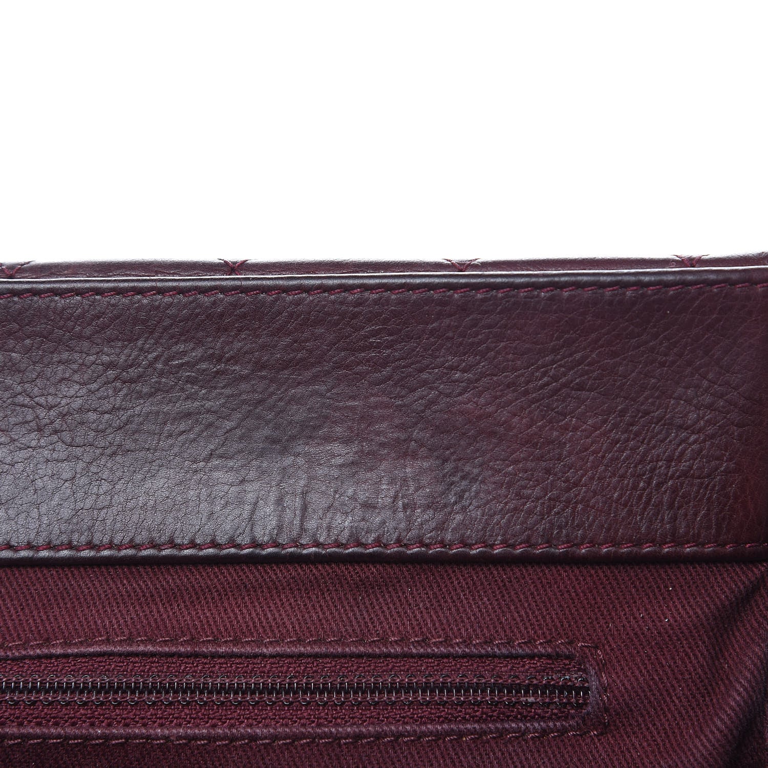 Chanel Calfskin Quilted Istanbul Accordion Flap Burgundy 11 of 15