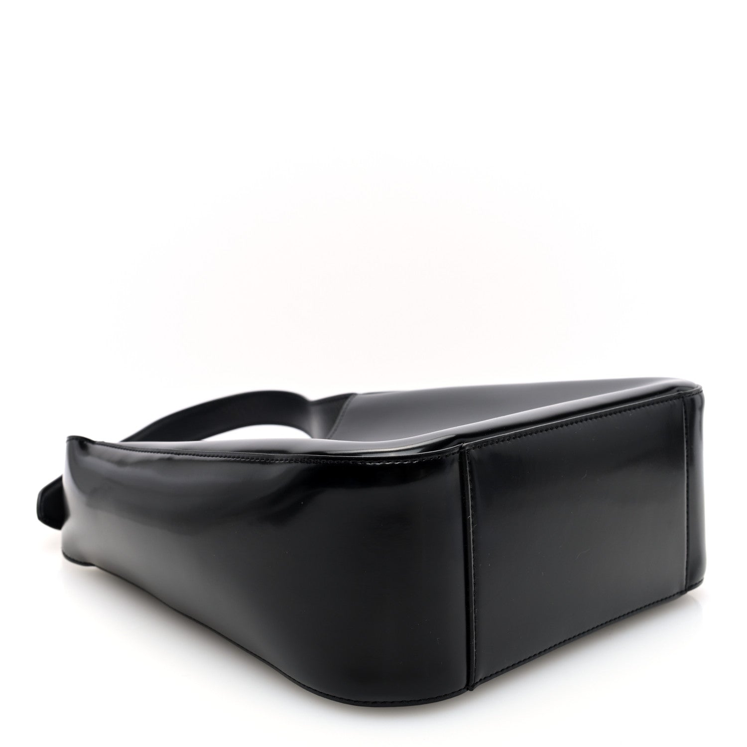 Saint Laurent Patent Small Le 5 A 7 Supple Hobo Black 5 of 10