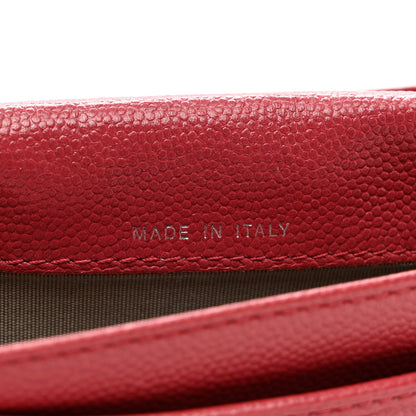 Chanel Caviar Sevruga Yen Wallet Pink 7 of 12