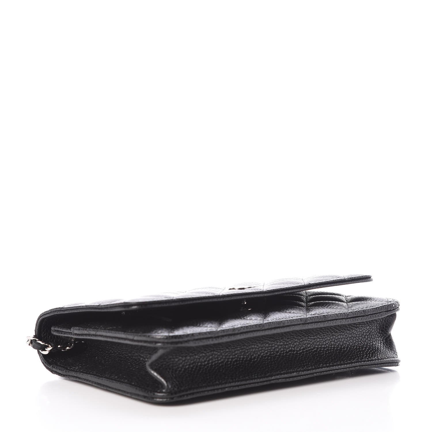 Chanel Caviar Quilted Wallet On Chain WOC Black 4 of 10