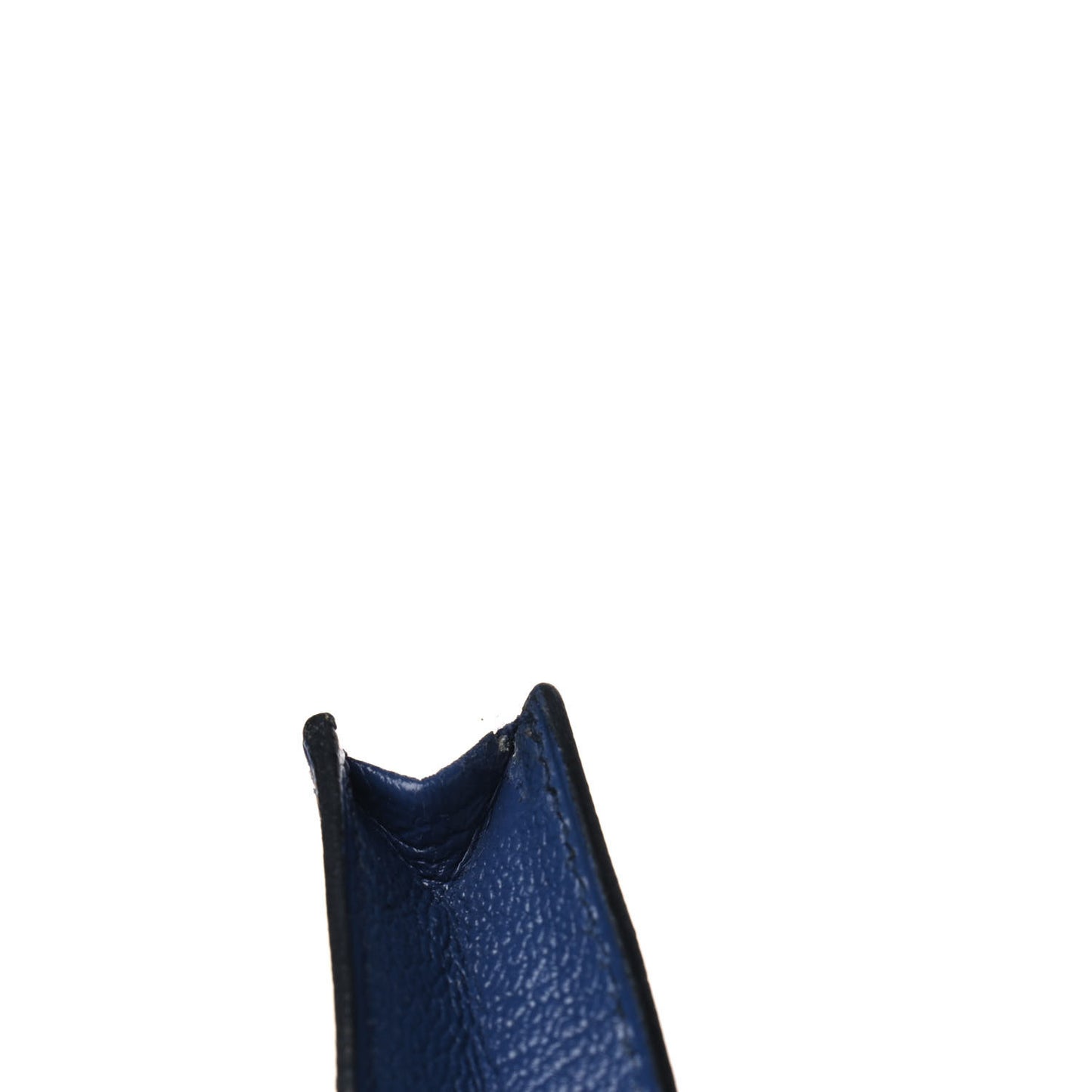 Chevre Mysore Bearn Gusset Wallet Bleu Thalassa